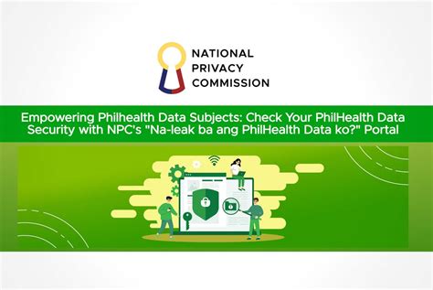 NPC launches portal to check PhilHealth data .